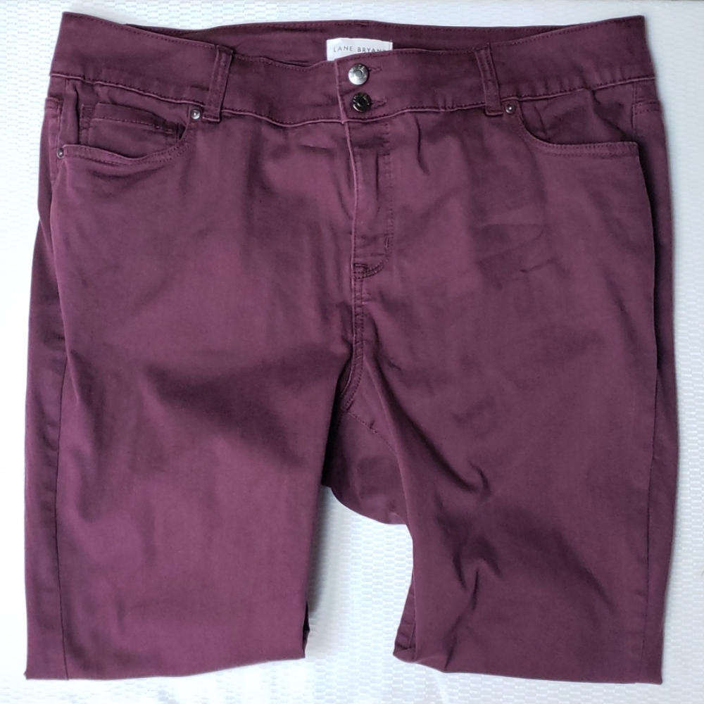 LANE BRYANT High Rise Skinny Jean's sz20